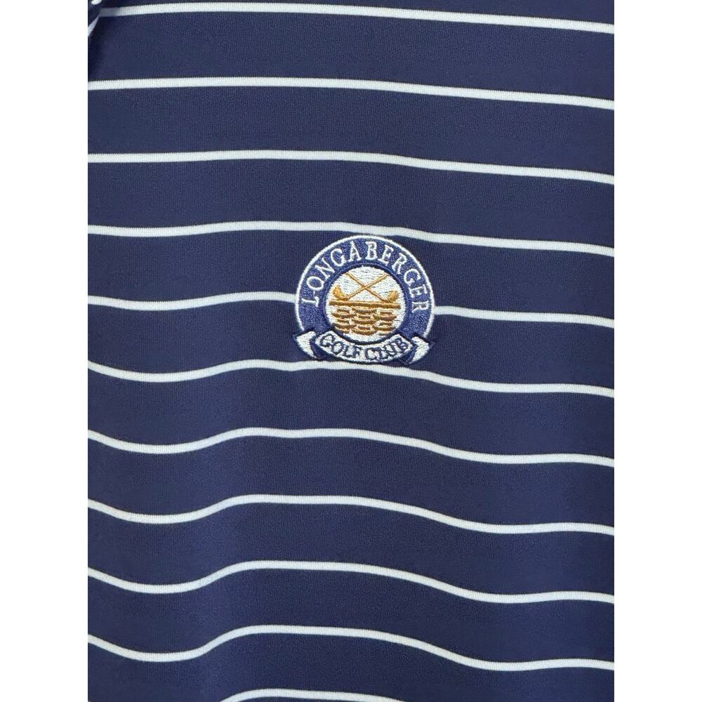 Fairway & Green Blue Polo Shirt Mens XL Longaberger Golf Club Embroidered
